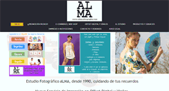 Desktop Screenshot of alma-fotografos.com